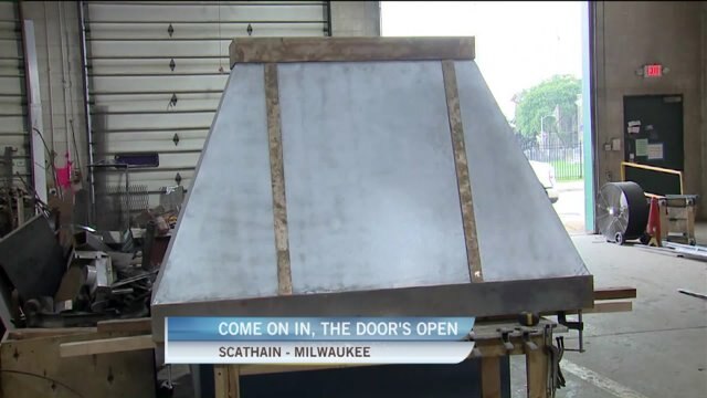 Kramp learns about the different businesses you can explore during Doors Open Milwaukee