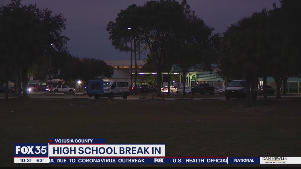 Caught on camera: 2 suspects charged with burglarizing Pine Ridge H.S.