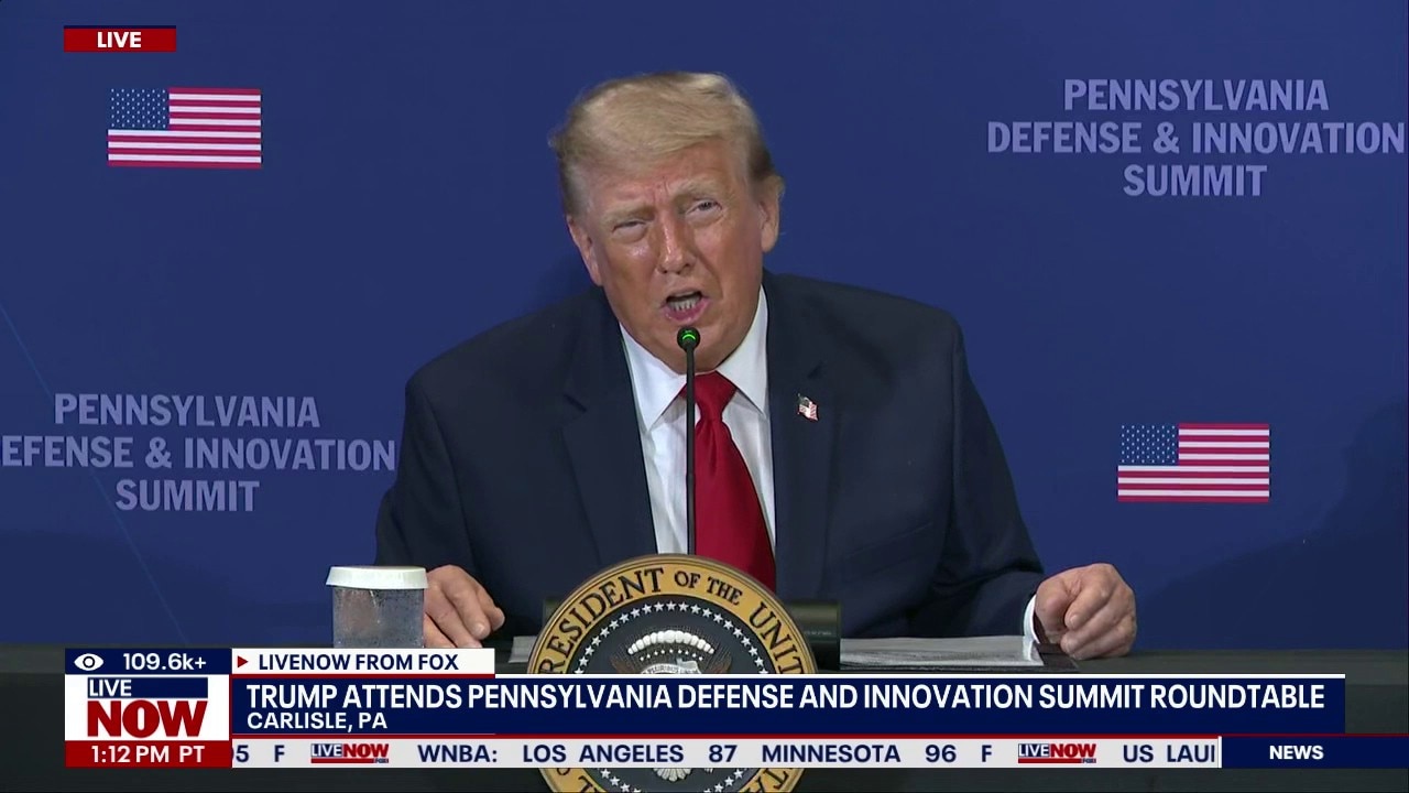 Trump attends Pennsylvania Defense & Innovation summit