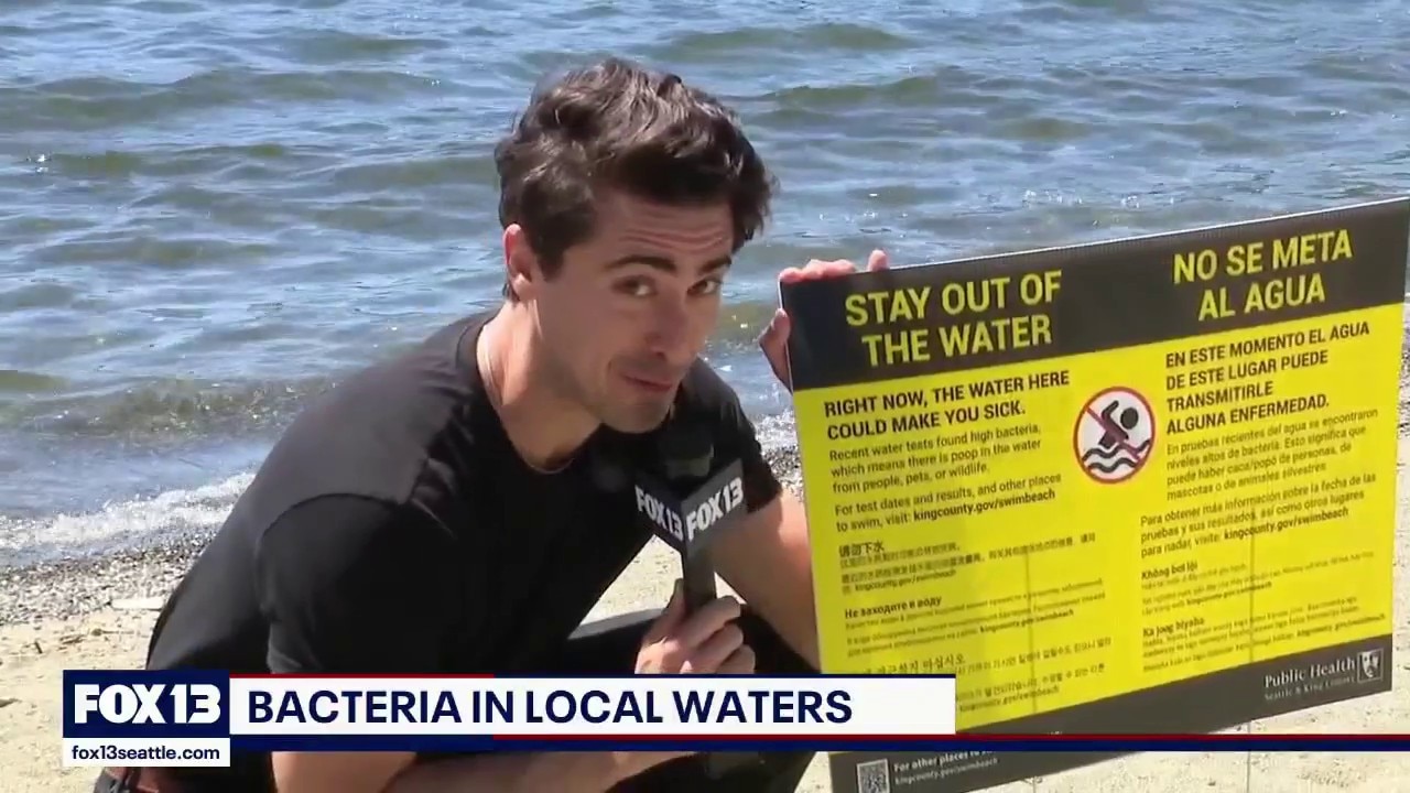 Seattle area beaches closed due to high bacteria