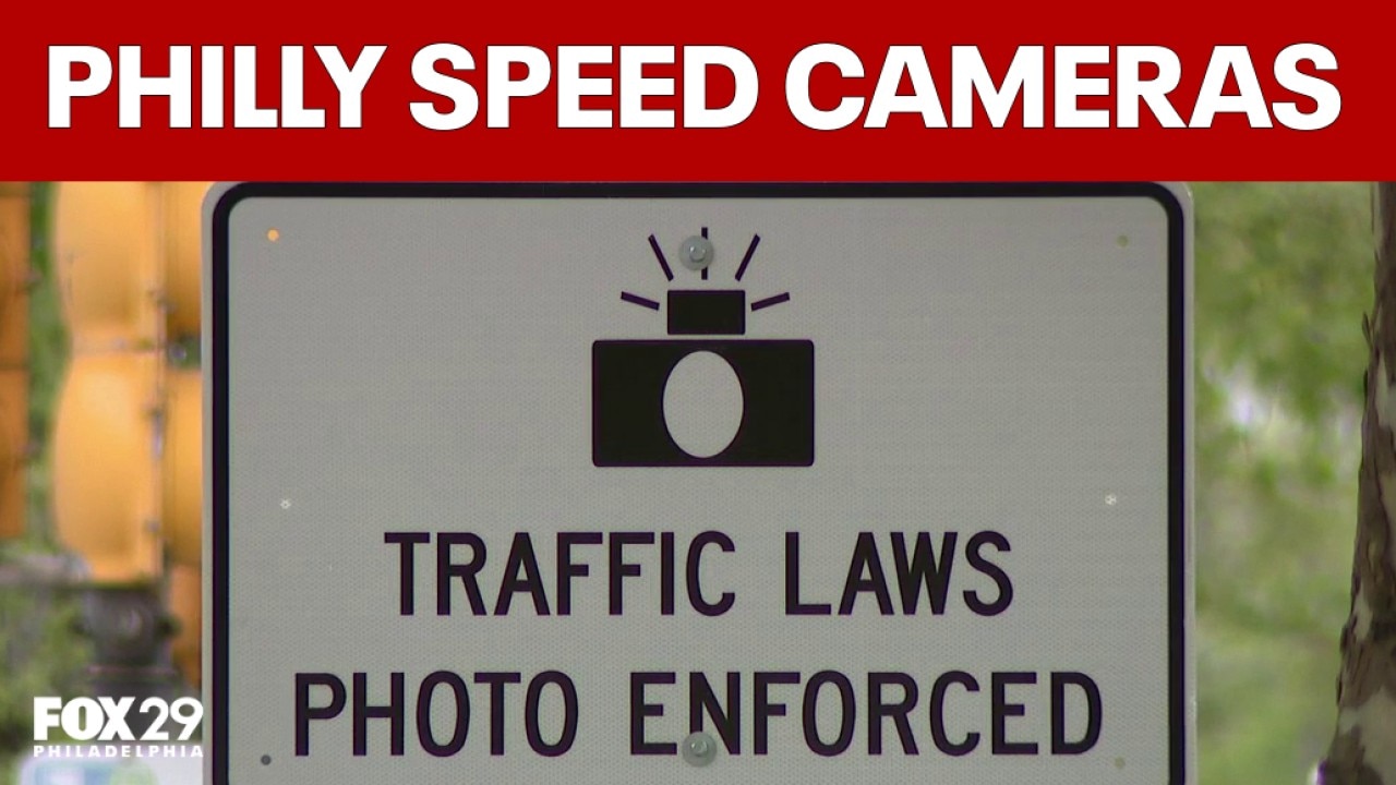 Speed cameras now active at Philly school zones: Where fines are now in effect  