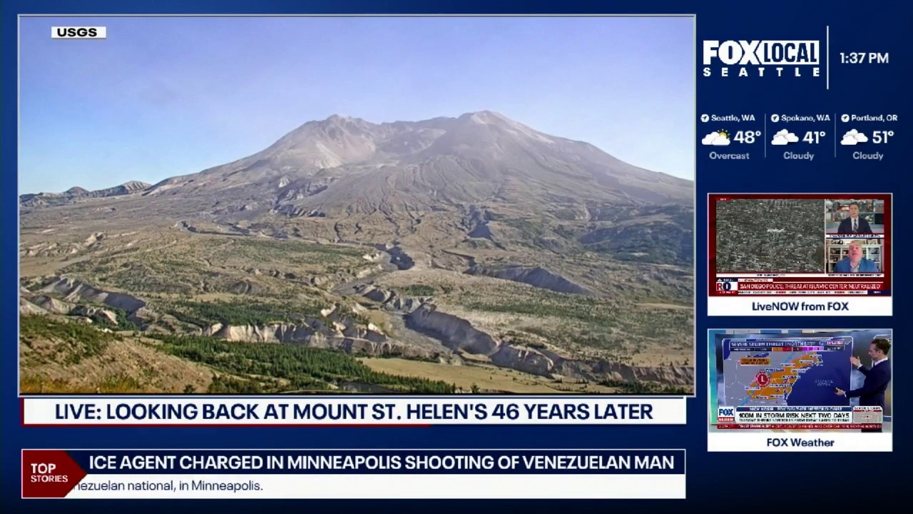 Mount St. Helens remembered 46 years later