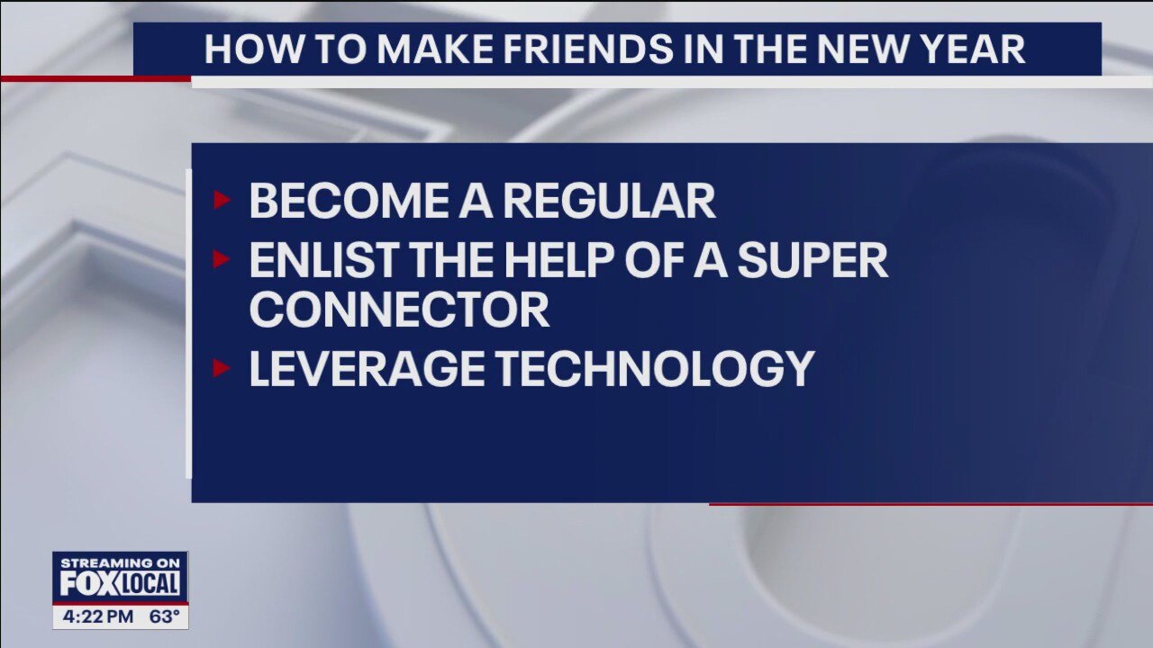 How to make new friends in the new year