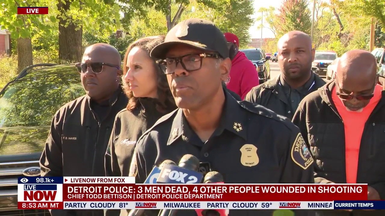 Detroit mass shooting: 3 dead, 4 hurt