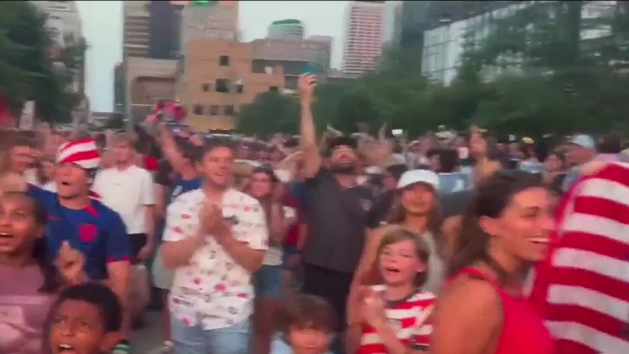 Fans gather in Minneapolis for USA World Cup game