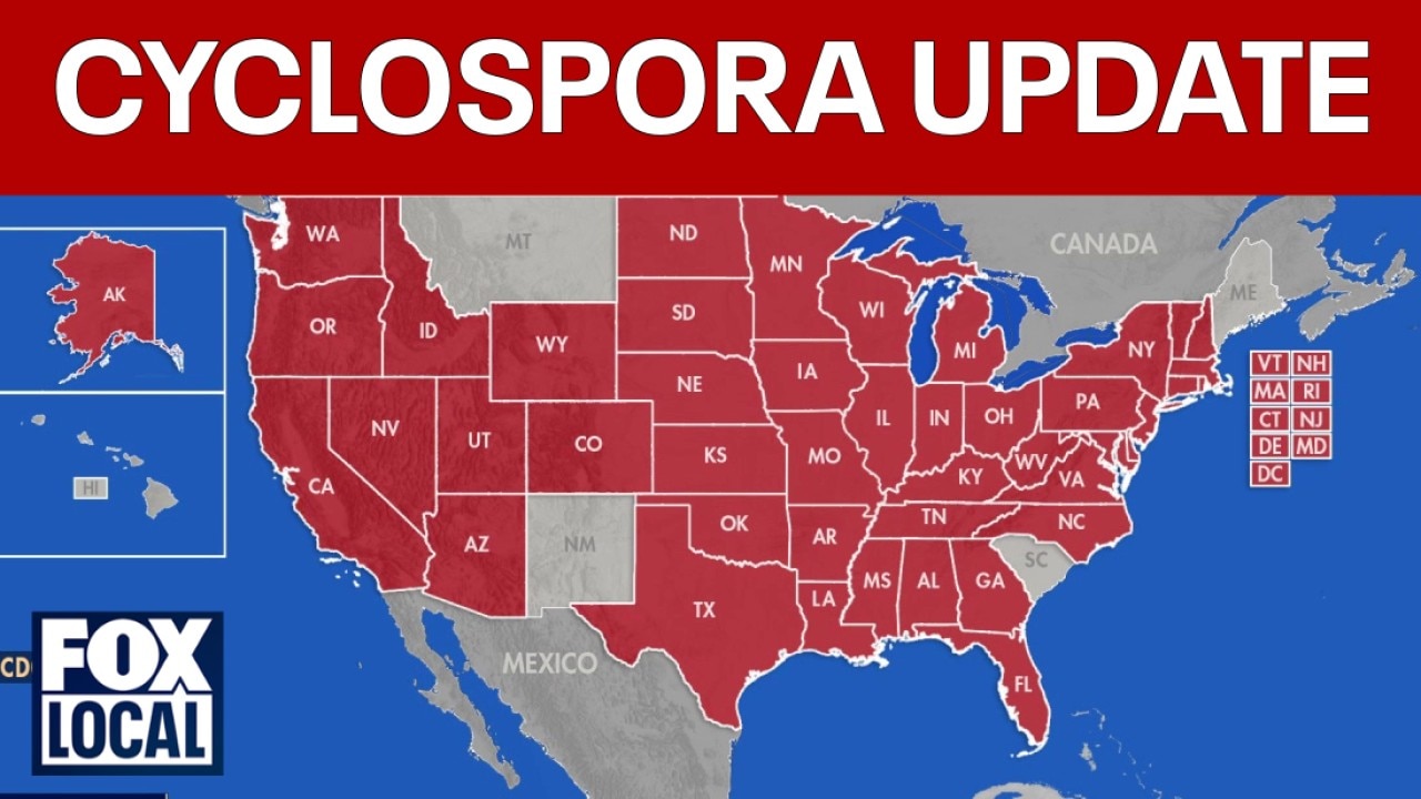 CDC says Cyclospora reported in 45 states