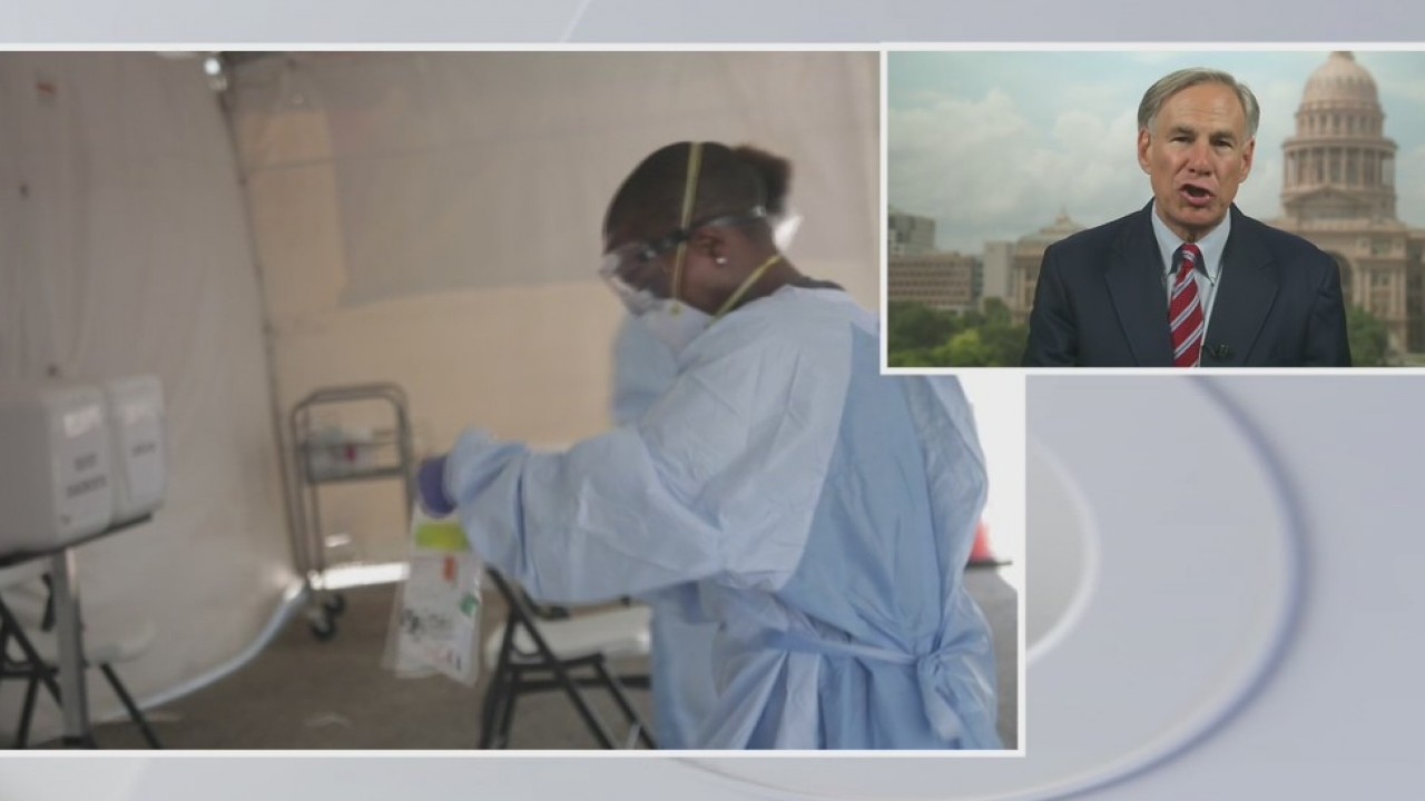 Gov. Abbott talks COVID-19 and next phase of reopening Texas
