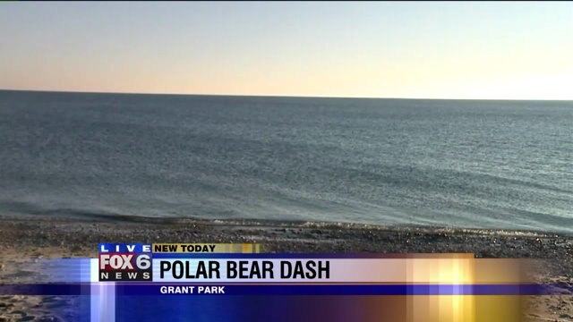 Polar Bear 5K steps off from Grant Park in South Milwaukee, ends with Polar Plunge for some brave participants!