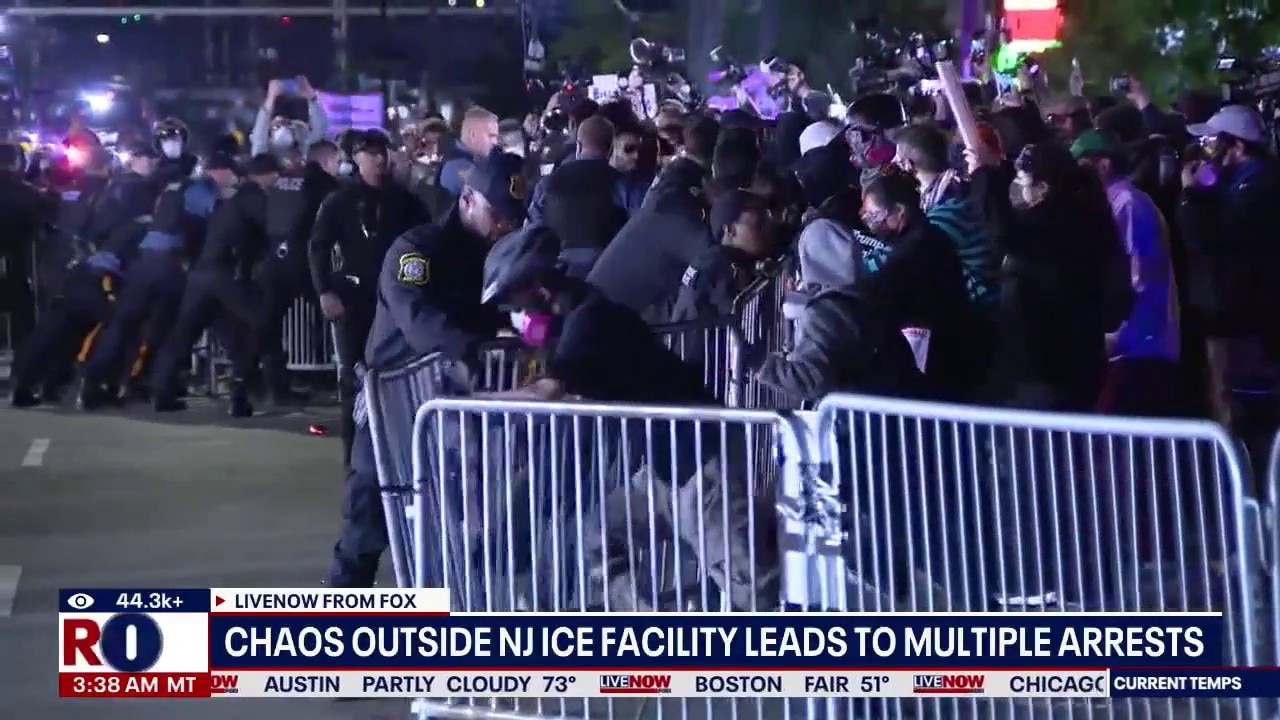 New Jersey ICE Facility chaos leads to arrests