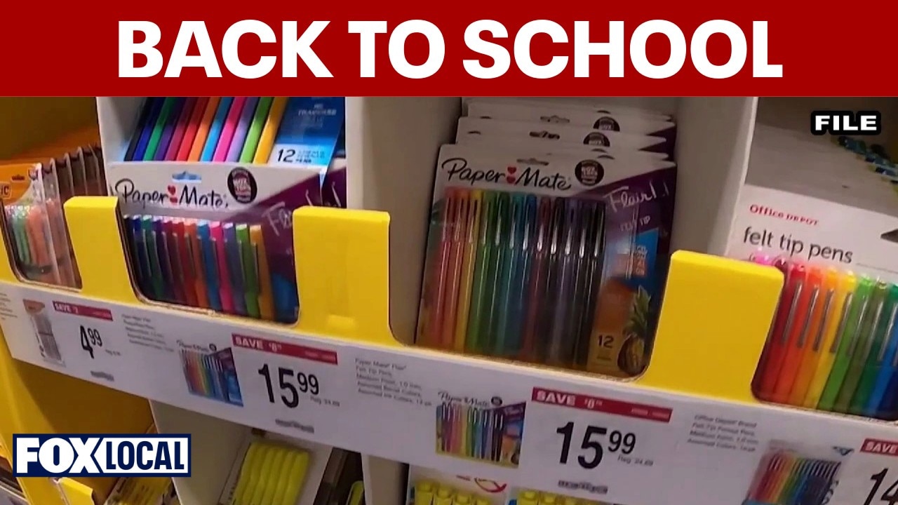 Back-to-school tax holiday: How to save on supplies in Virginia & Maryland