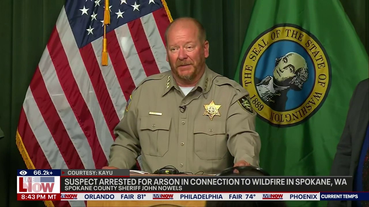 Washington wildfires: Police arrest arson suspect 
