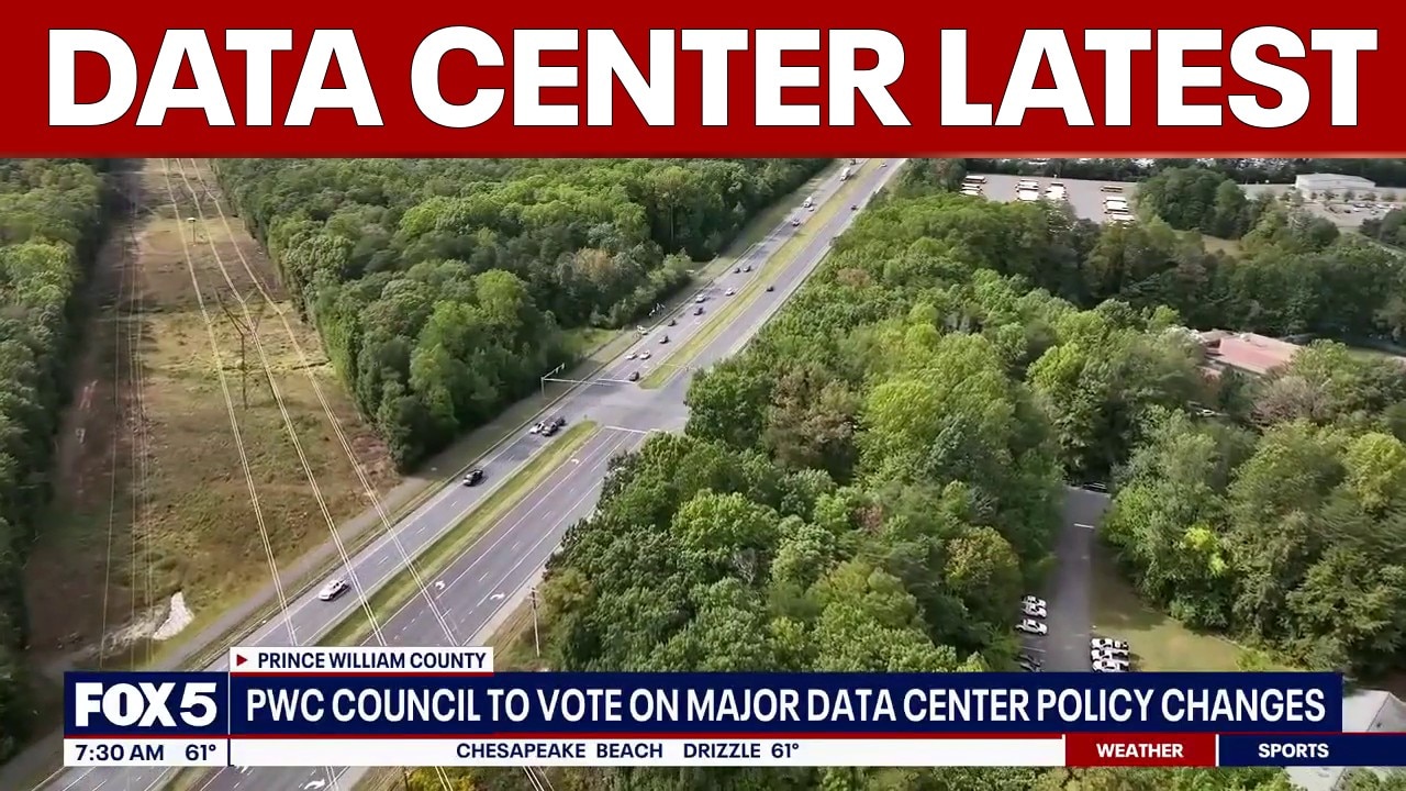 Prince William County to vote on major data center policy changes