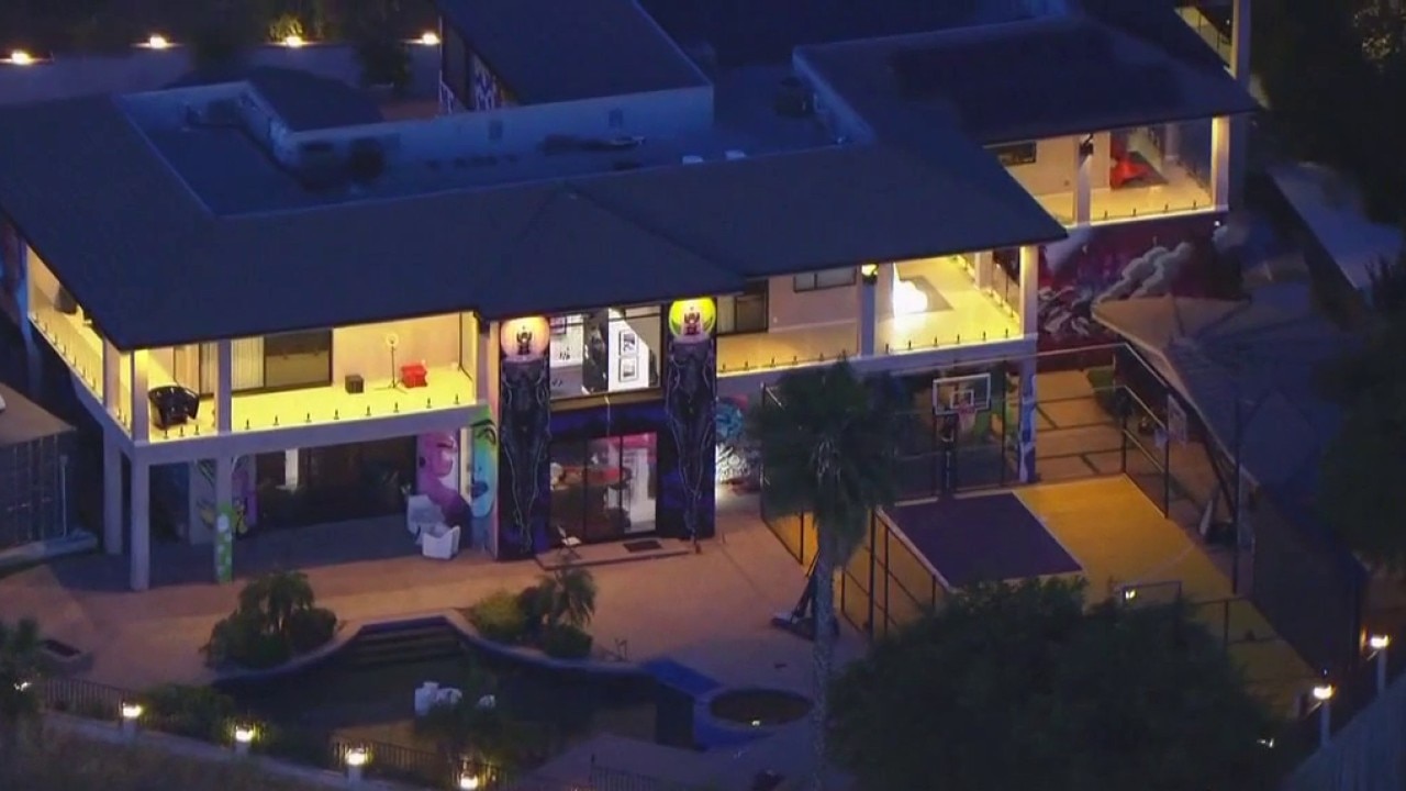 Man detained at Chris Brown's estate