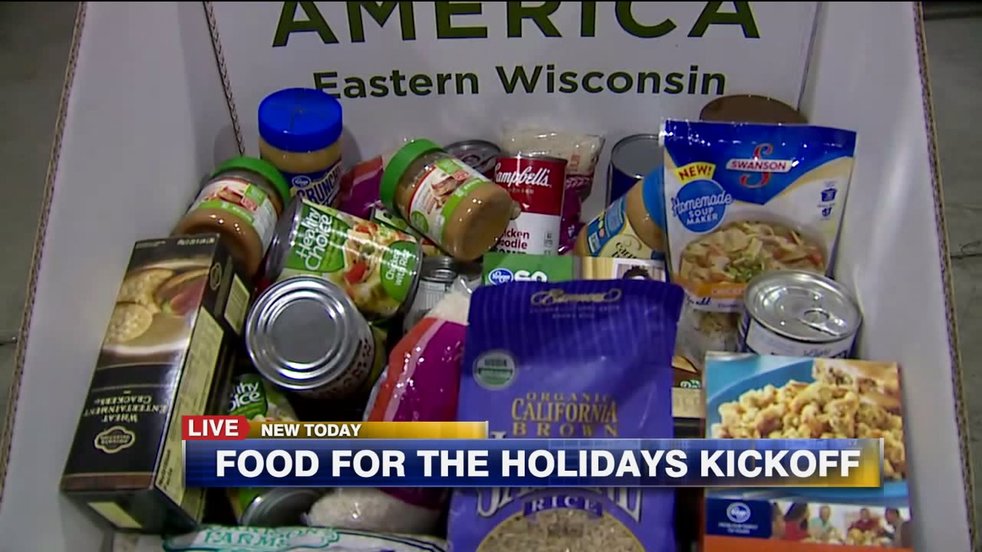 Food for the Holidays kick off