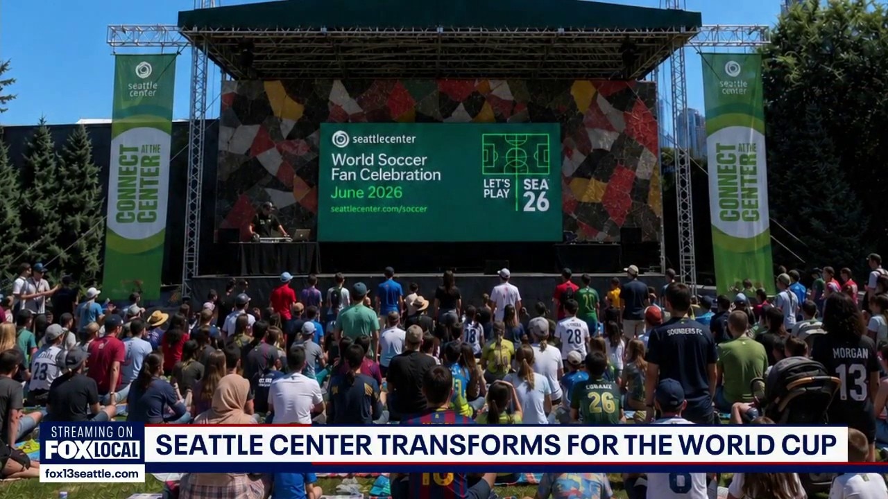 Seattle Center transforms for the World Cup