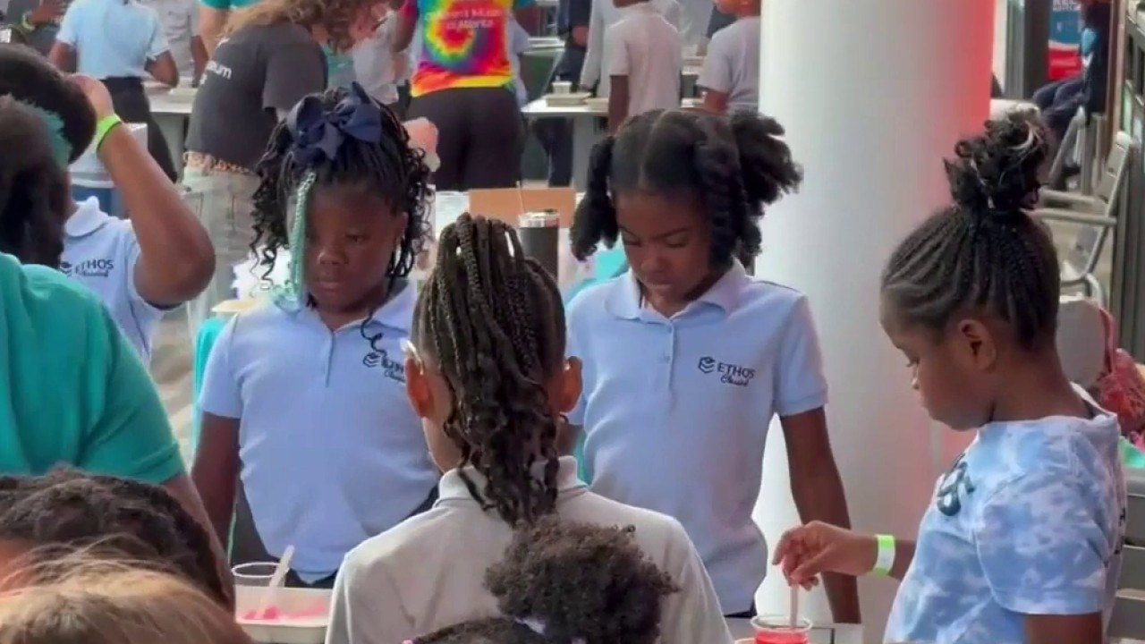 100+ Atlanta youth celebrate literacy at Home Depot Backyard