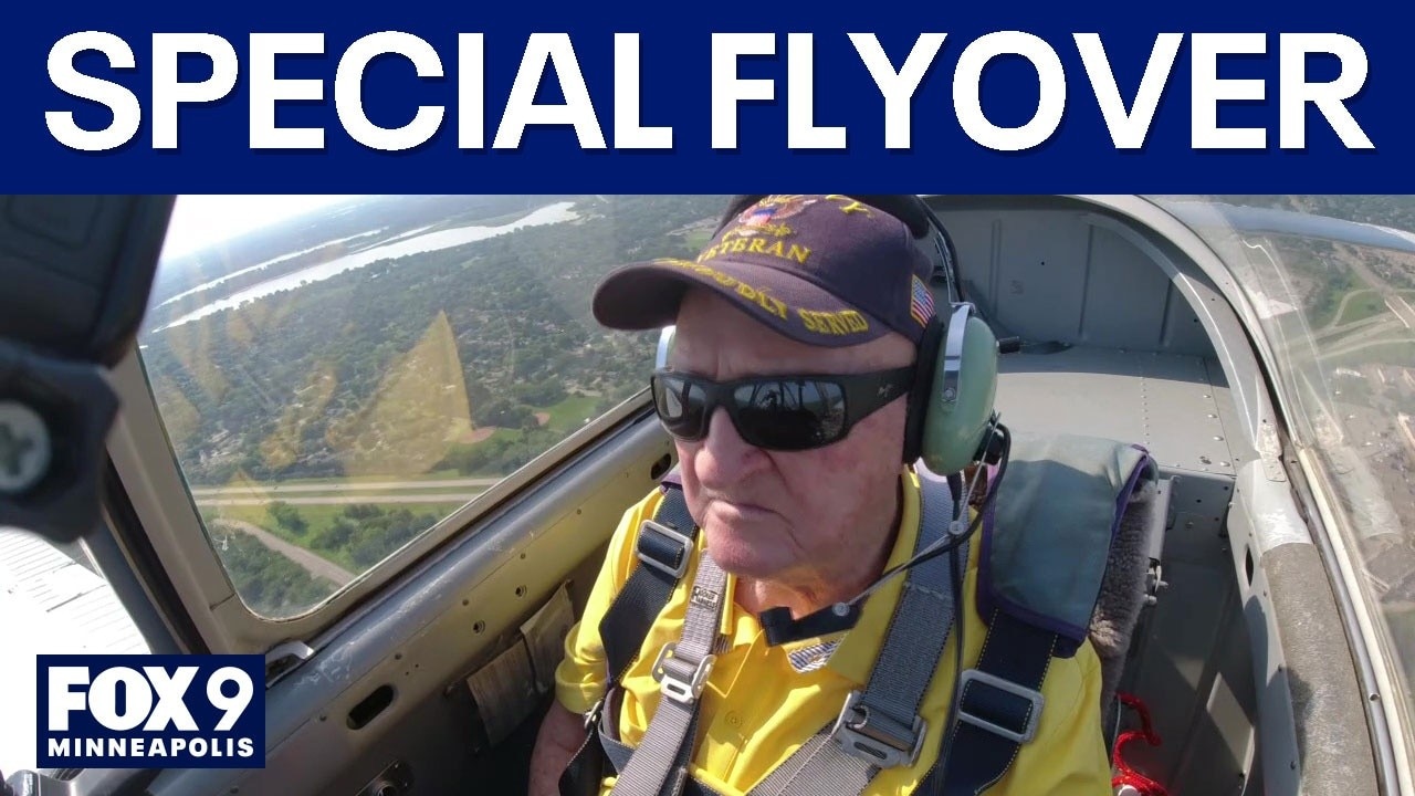 100-year-old Forest Lake veterans takes July 4 flyover
