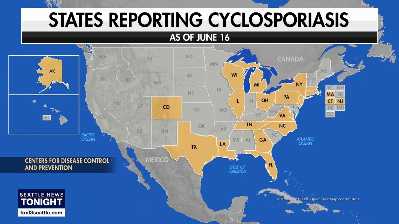 Foodborne parasitic infection spreads across US