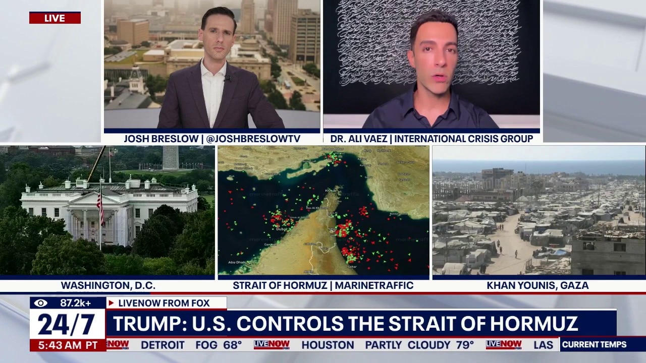 Trump: US controls Strait of Hormuz