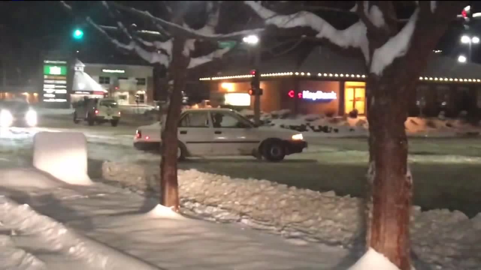 Crews working to clear icy roads in Whatcom County