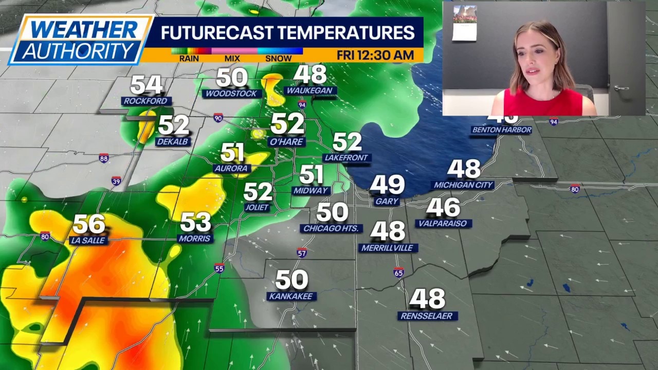 Chicago weather: Blustery skies today, storm chances return this weekend