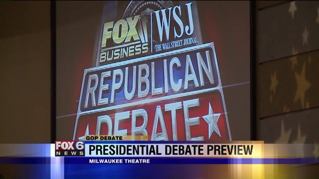 GOP Milwaukee debate: Eight candidates from large Republican field hope they`ll get attention