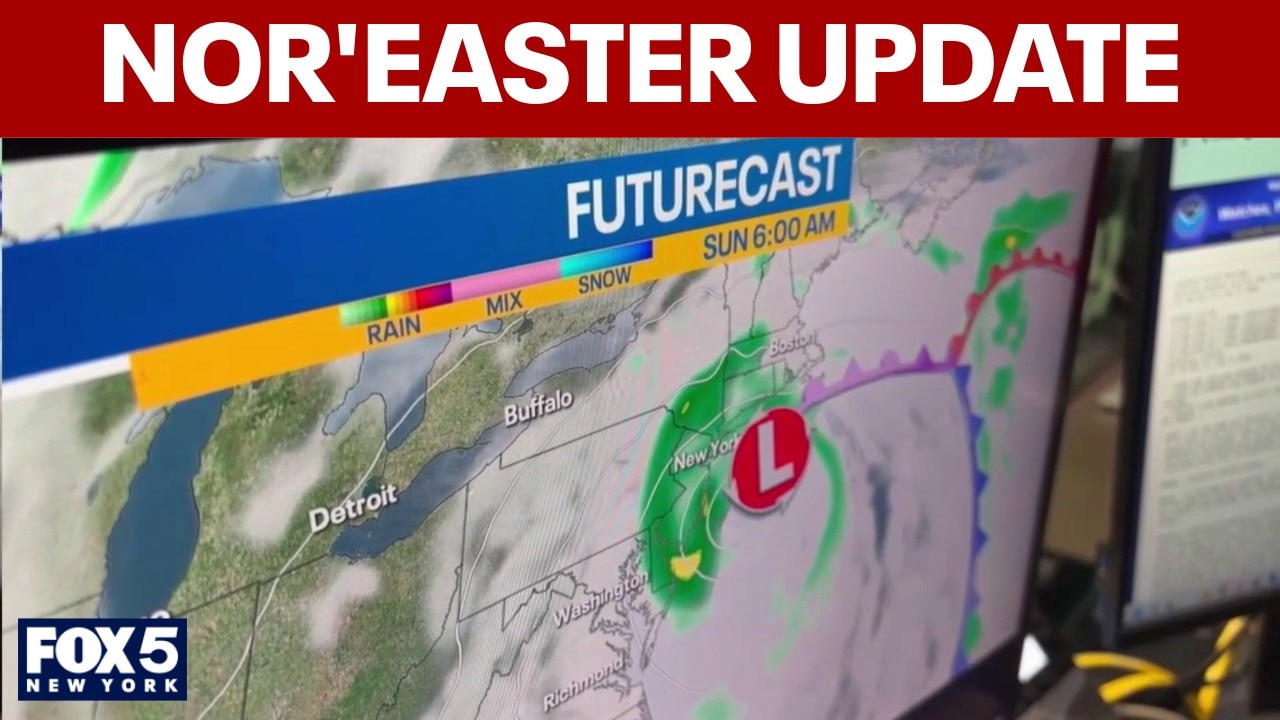 NYC, NJ nor'easter update (10 a.m.): Which weekend day will be the worst?