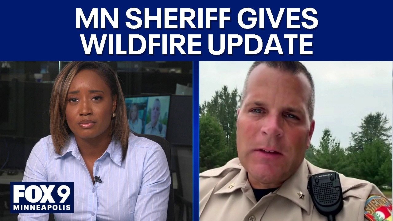 St. Louis County Sheriff Gordon Ramsay shares wildfire update