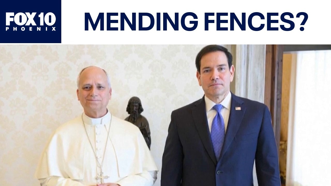 Marco Rubio meets Pope Leo amid U.S. tensions with Vatican