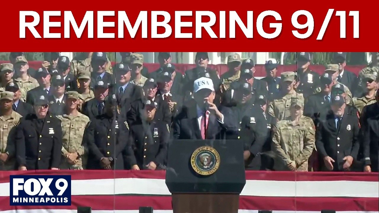  President Trump speaks at 9/11 'Steel Across America' event [FULL]