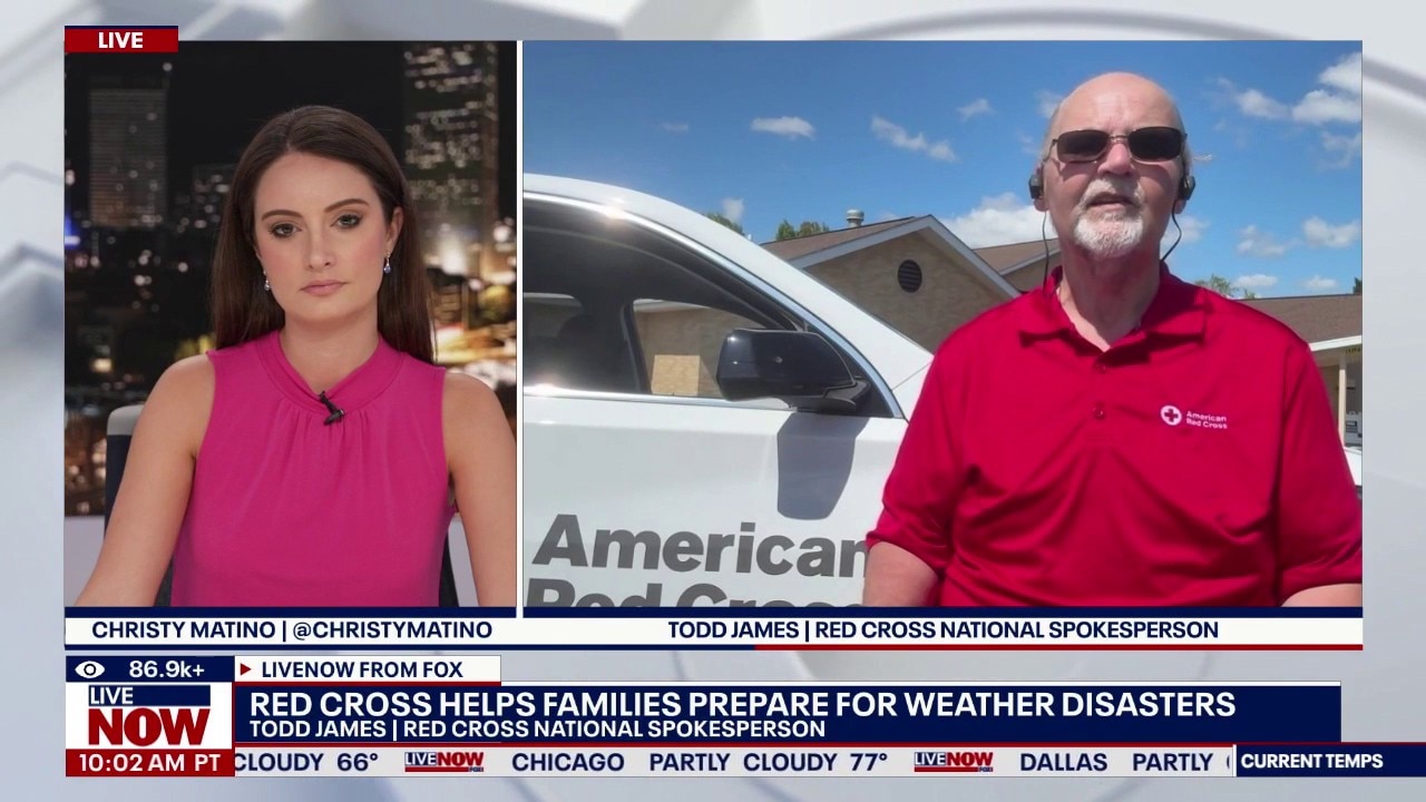 Red Cross helps family prepare for weather disasters