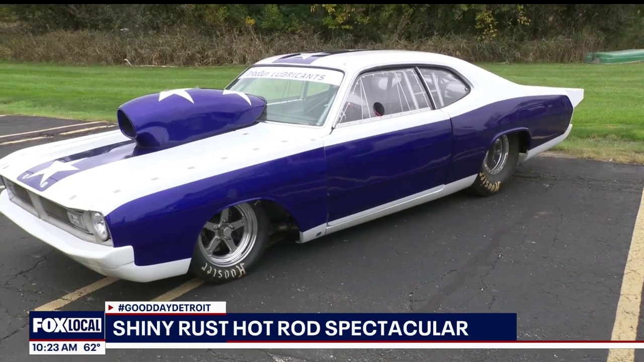 'Shiny Rust Hot Rod Spectacular' takes over Novi with customs, rat rods, and retro culture