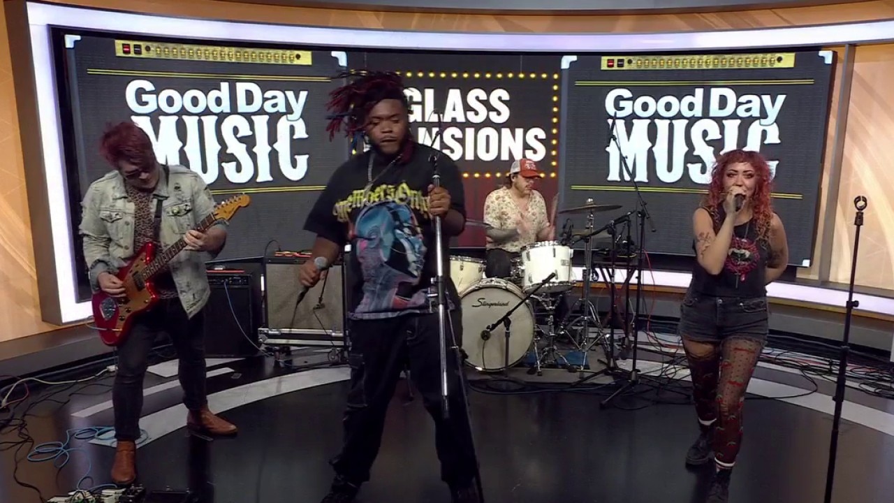 Glass Mansions performs in FOX 7 Austin studios