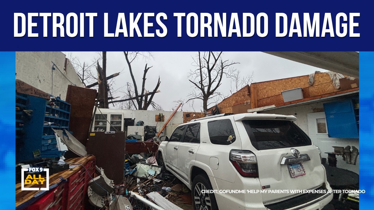 Detroit Lakes family rebuilding after tornado destroys home