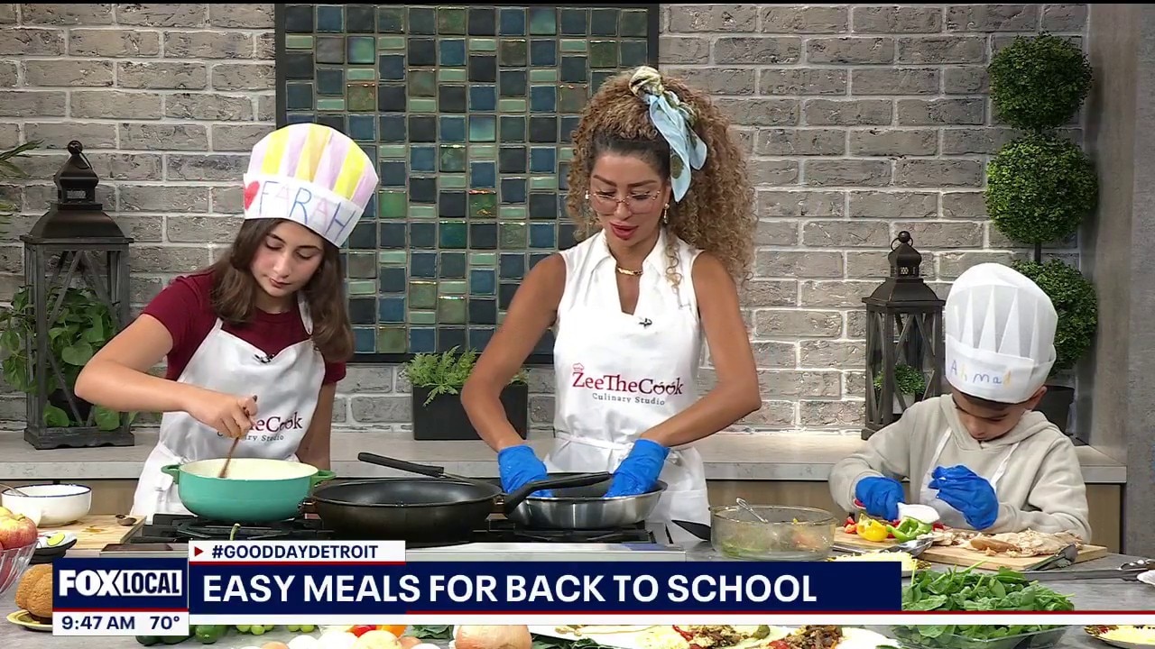 Easy meals for back to school with Zee the Cook