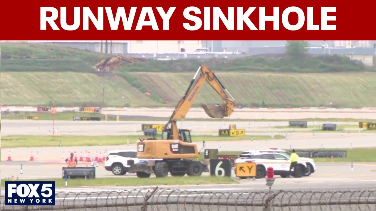 LaGuardia Airport sinkhole: Here's when the runway is expected to reopen