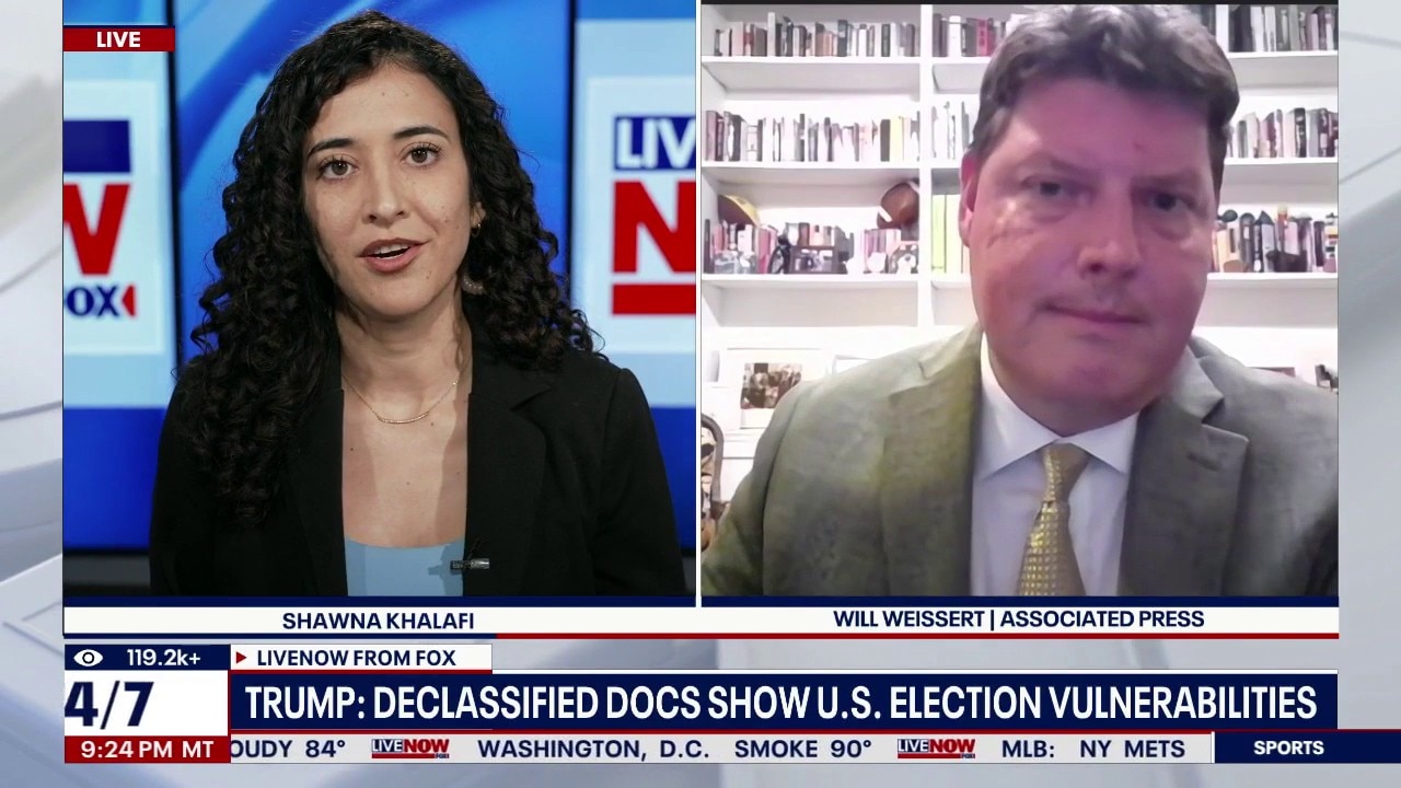 Declassified docs show election vulnerabilities, Trump claims