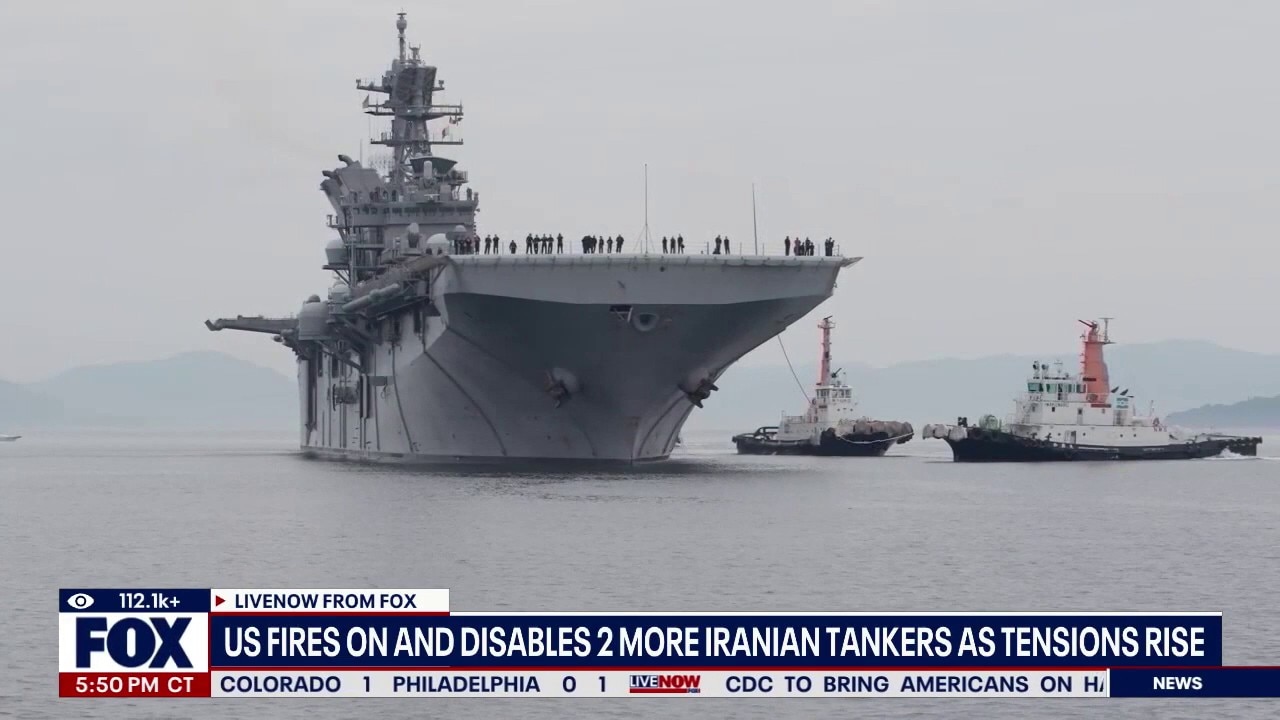 U.S. fires and disables 2 more Iranian tankers