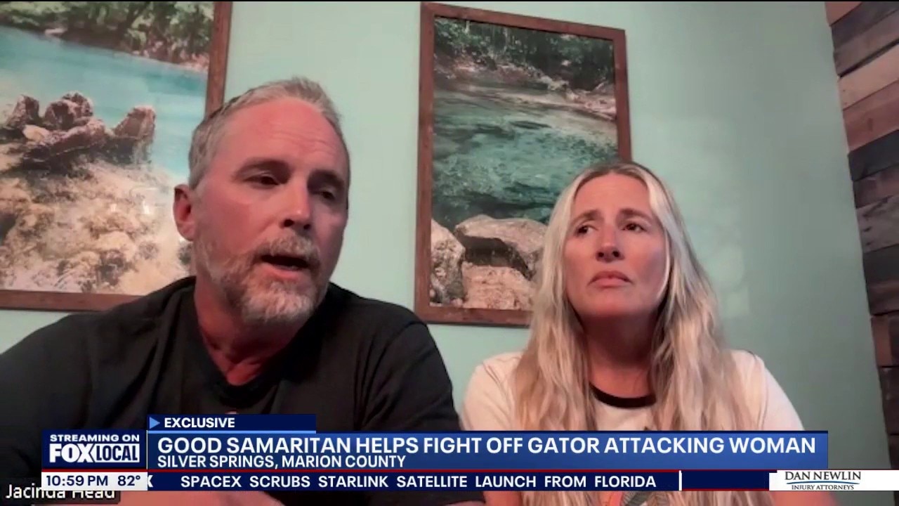 Good Samaritan helps rescue woman attacked by alligator at Silver Springs