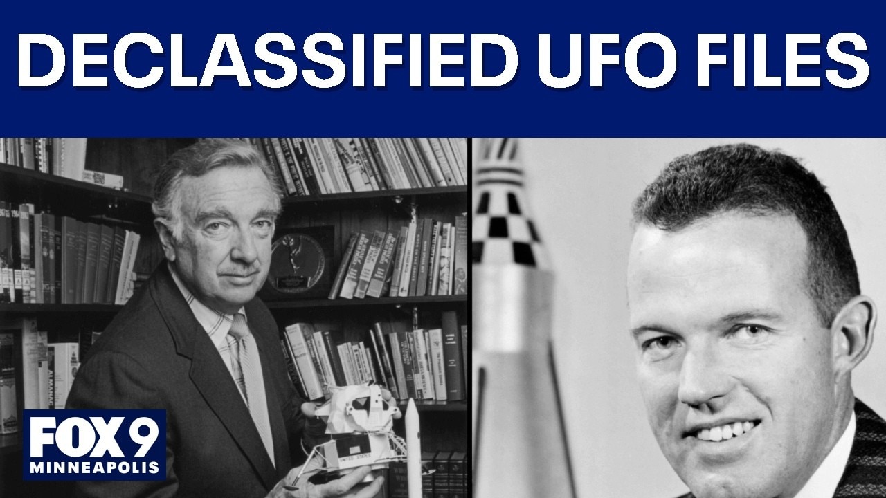 Declassified UFO file: Walter Cronkite interview with NASA astronaut Gordon Cooper
