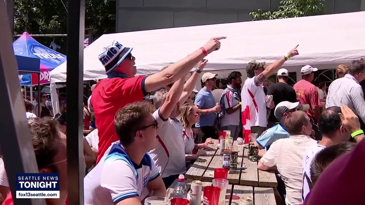 World Cup fans pack Seattle's Fremont neighborhood for semifinal watch party