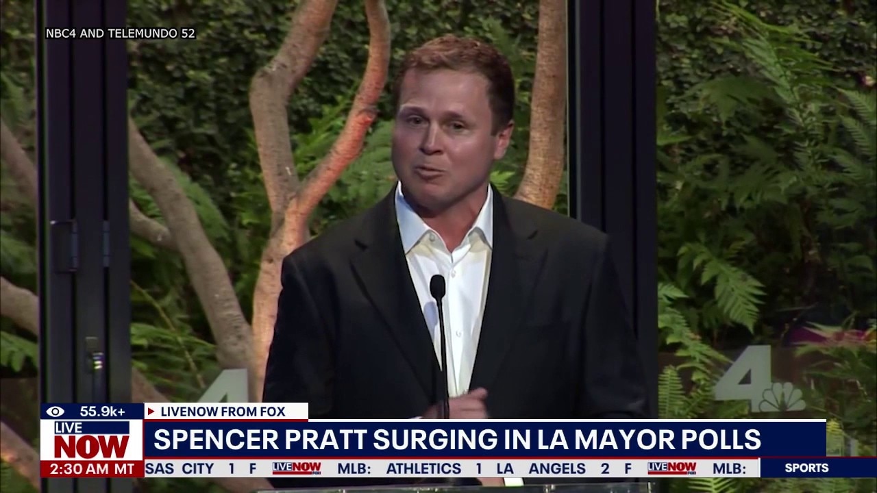 Spencer Pratt surging in Los Angeles mayoral race
