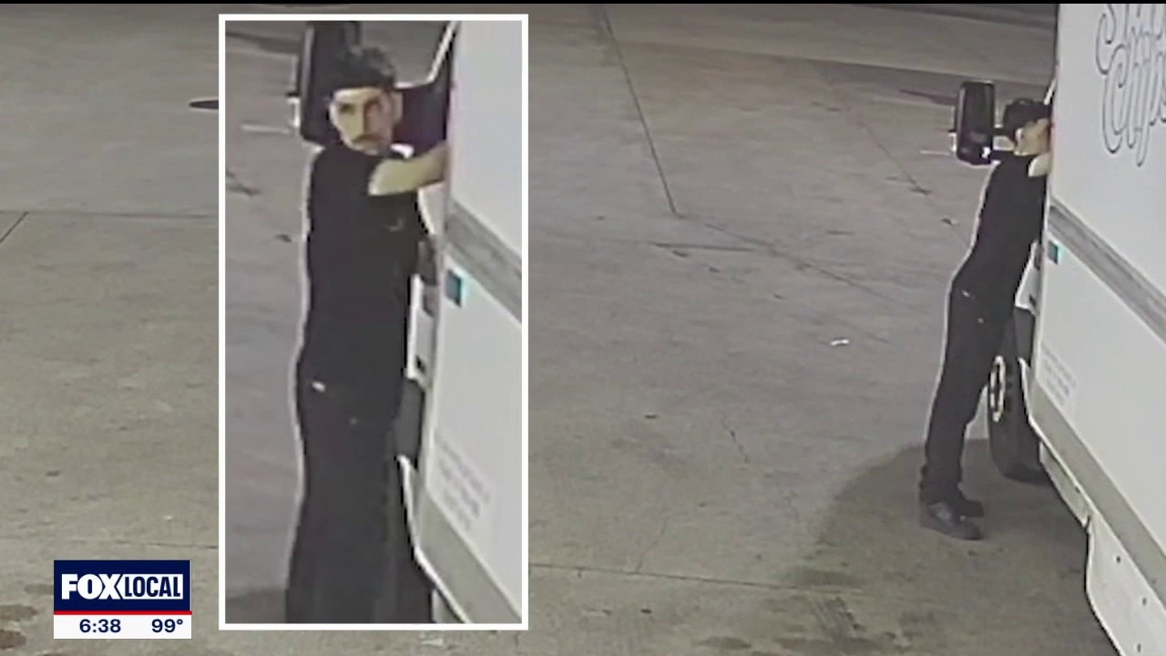 Trackdown: Robber steals car, then Frito-Lay truck