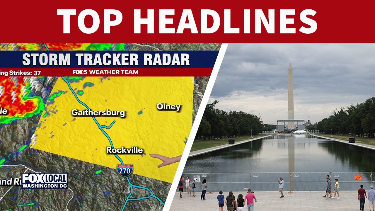 Tracking storms; 2 more charged in alleged Reflecting Pool damage