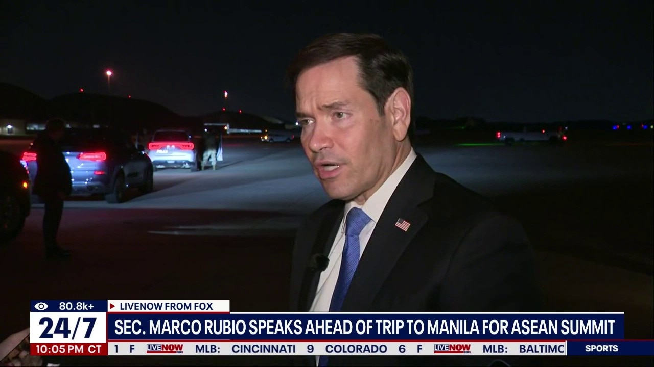 Rubio talks Iran ahead of trip to Manila for summit