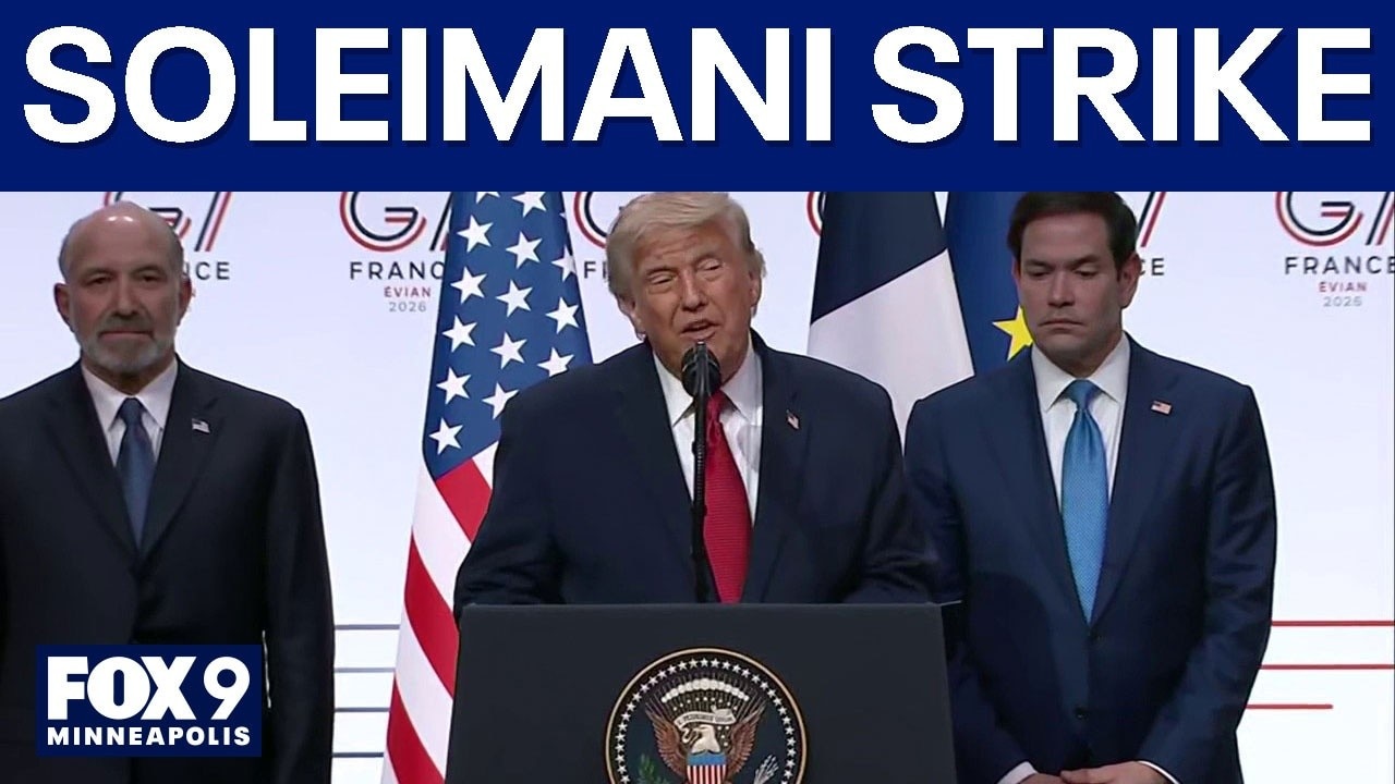 Trump reveals Israel backed out of Soleimani strike