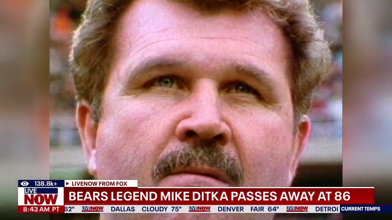 Bears legend Mike Ditka dead at 86 