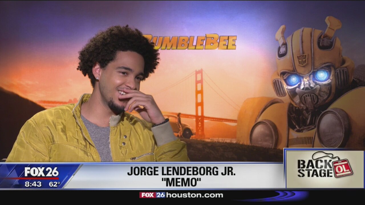 Go Backstage - 'Bumblebee' (Jorge Lendeborg Jr.)
