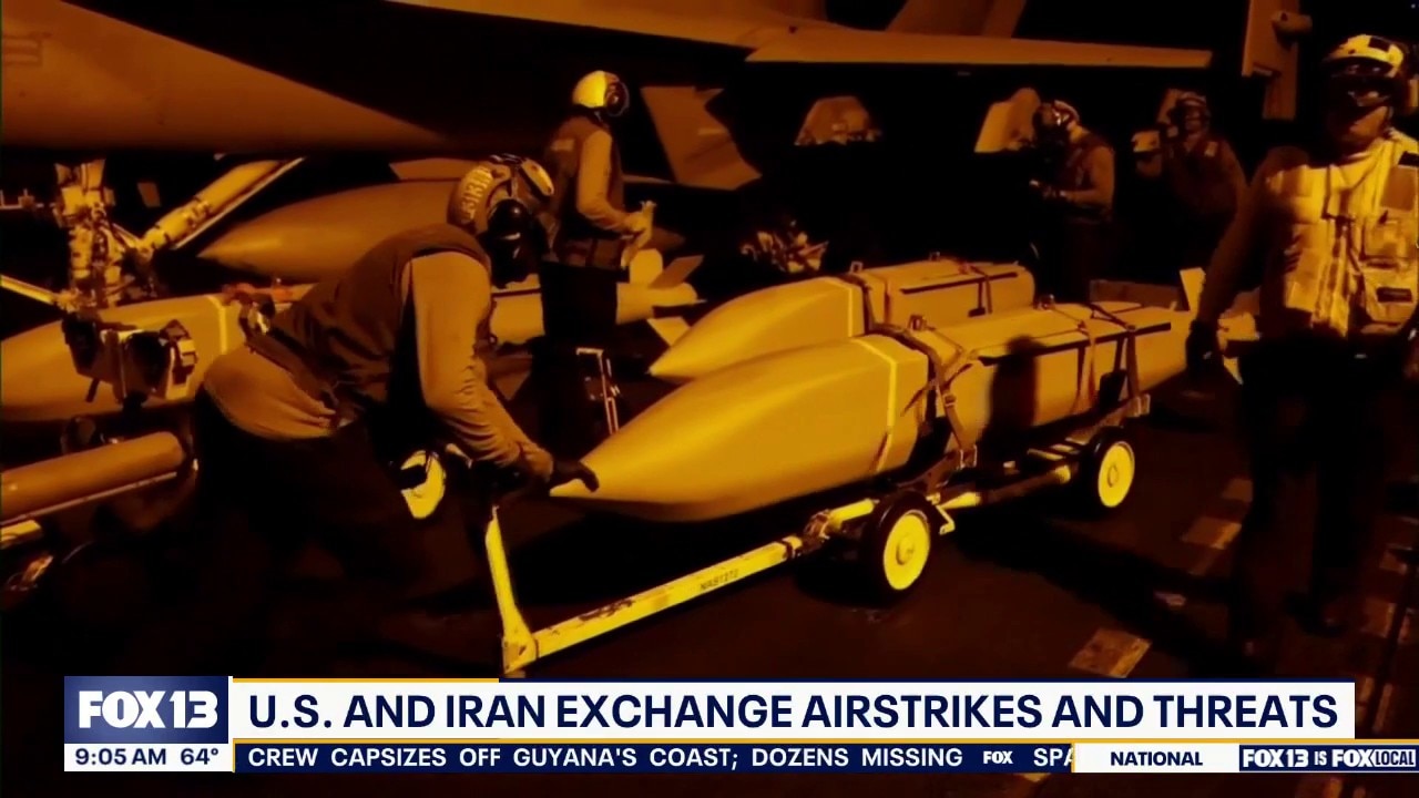 US and Iran continue to exchange airstrikes