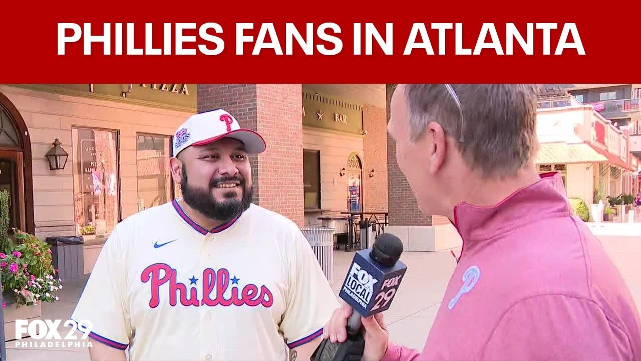 Phillies fans invade Atlanta ahead of Wild Card series against Braves
